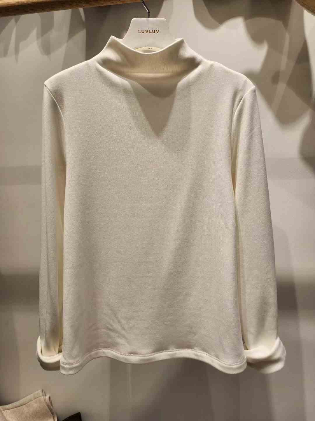 LUVLUV-럽럽-OT韓國代購㊣女士新款人氣休閑真品25秋冬長袖T恤LUVLUV-럽럽-OT長袖T恤