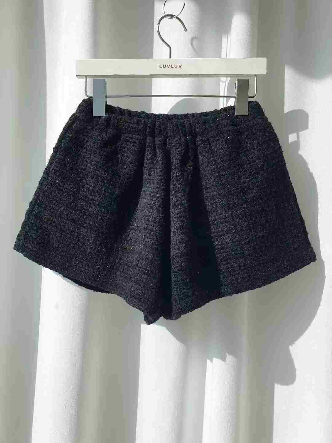 LUVLUV-럽럽-OT東大門㊣實拍女士新款真品25秋冬短褲花呢LUVLUV-럽럽-OT短褲