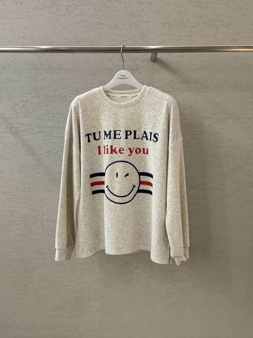 PLAYBUTTON-P東大門㊣實拍女士新款職業熱賣休閑真品長袖T恤PLAYBUTTON長袖T恤