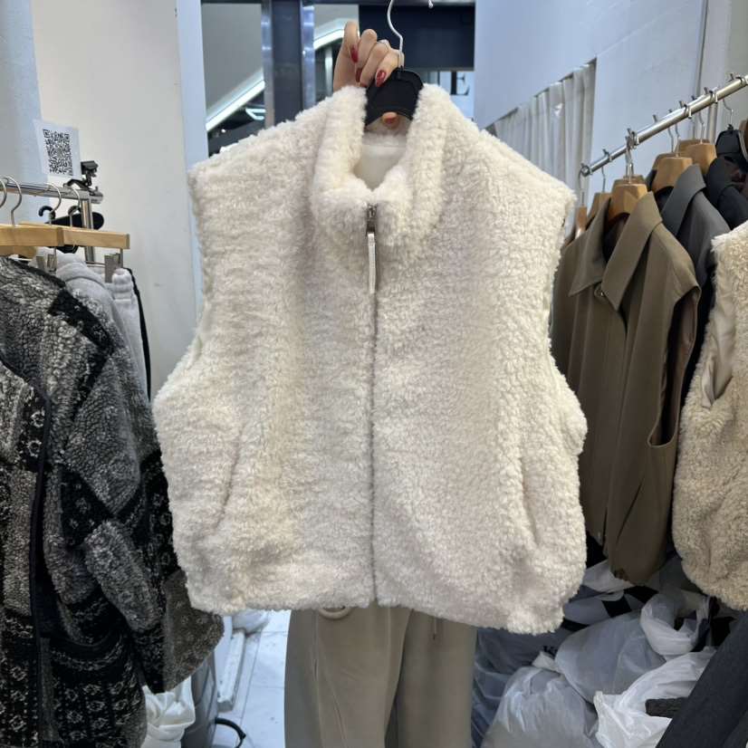 SANS東大門㊣直郵女裝新款推薦真品休閑時尚職業熱賣25秋冬馬甲SANS馬甲