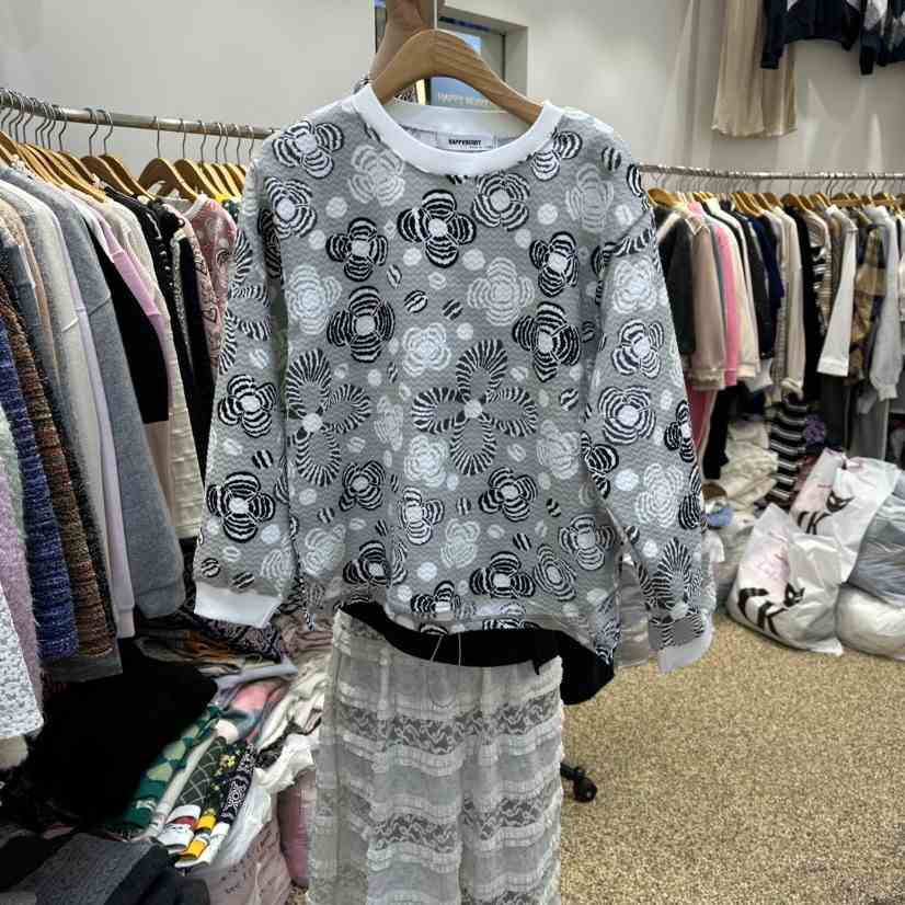 HAPPYBERRY東大門㊣實拍女裝新品職業時尚25秋冬休閑長袖T恤HAPPYBERRY長袖T恤