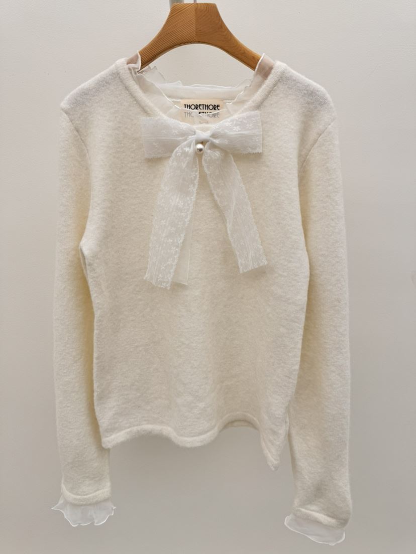 THORE韓國代購㊣女裝新品熱賣人氣休閑時尚推薦職業真品針織衫THORE針織衫