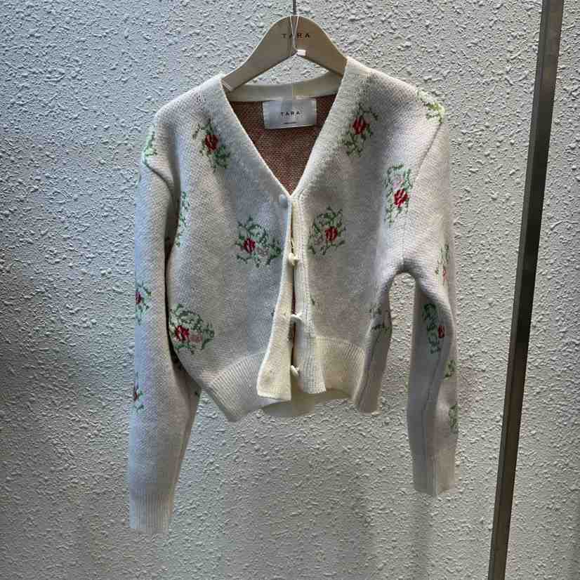 TARA東大門㊣直郵女士新款熱賣推薦休閑時尚職業真品毛衣開衫TARA毛衣