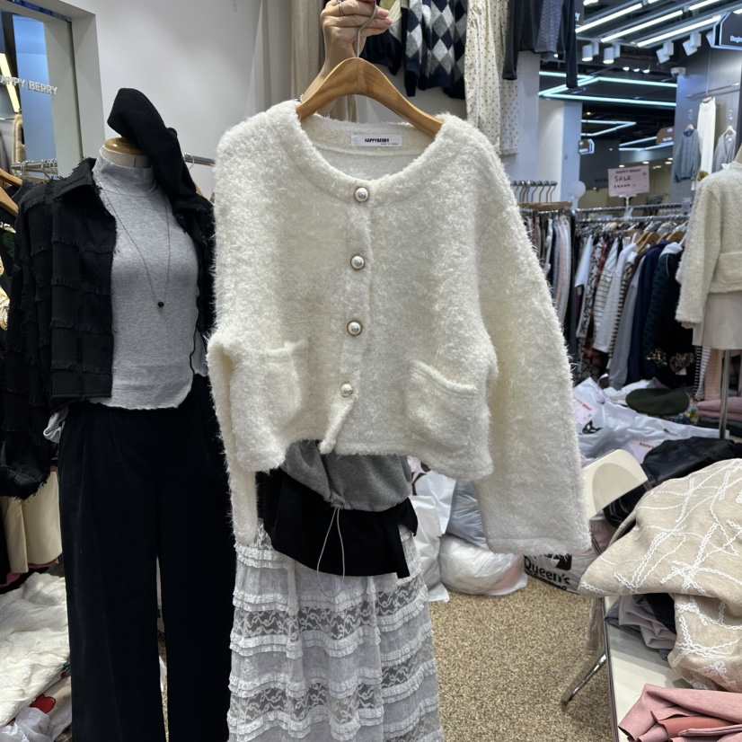 HAPPYBERRY東大門㊣代購女士新款休閑人氣職業25秋冬針織衫HAPPYBERRY針織衫