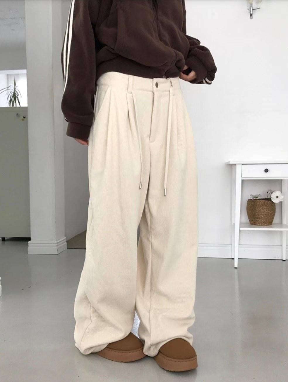 SPARK韓國代購㊣女士新品25秋冬休閑推薦真品熱賣職業休閑褲SPARK休閑褲