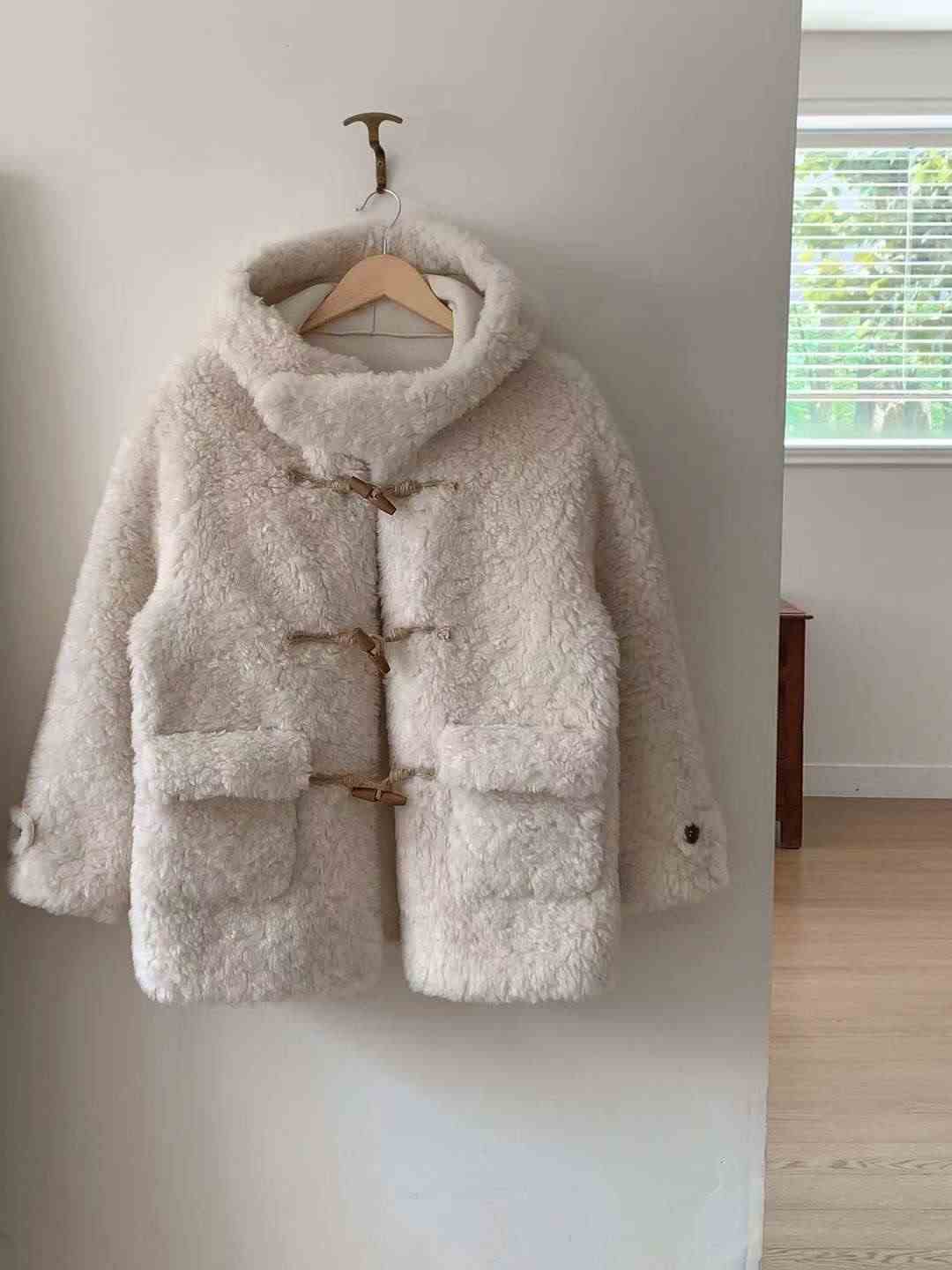 T.BLOSSOM東大門㊣實拍女裝新款時尚25秋冬中長款大衣羊毛T.BLOSSOM中長款大衣