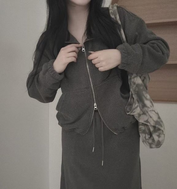 T.BLOSSOM東大門㊣直郵女士新品休閑熱賣時尚人氣25秋冬夾克T.BLOSSOM夾克