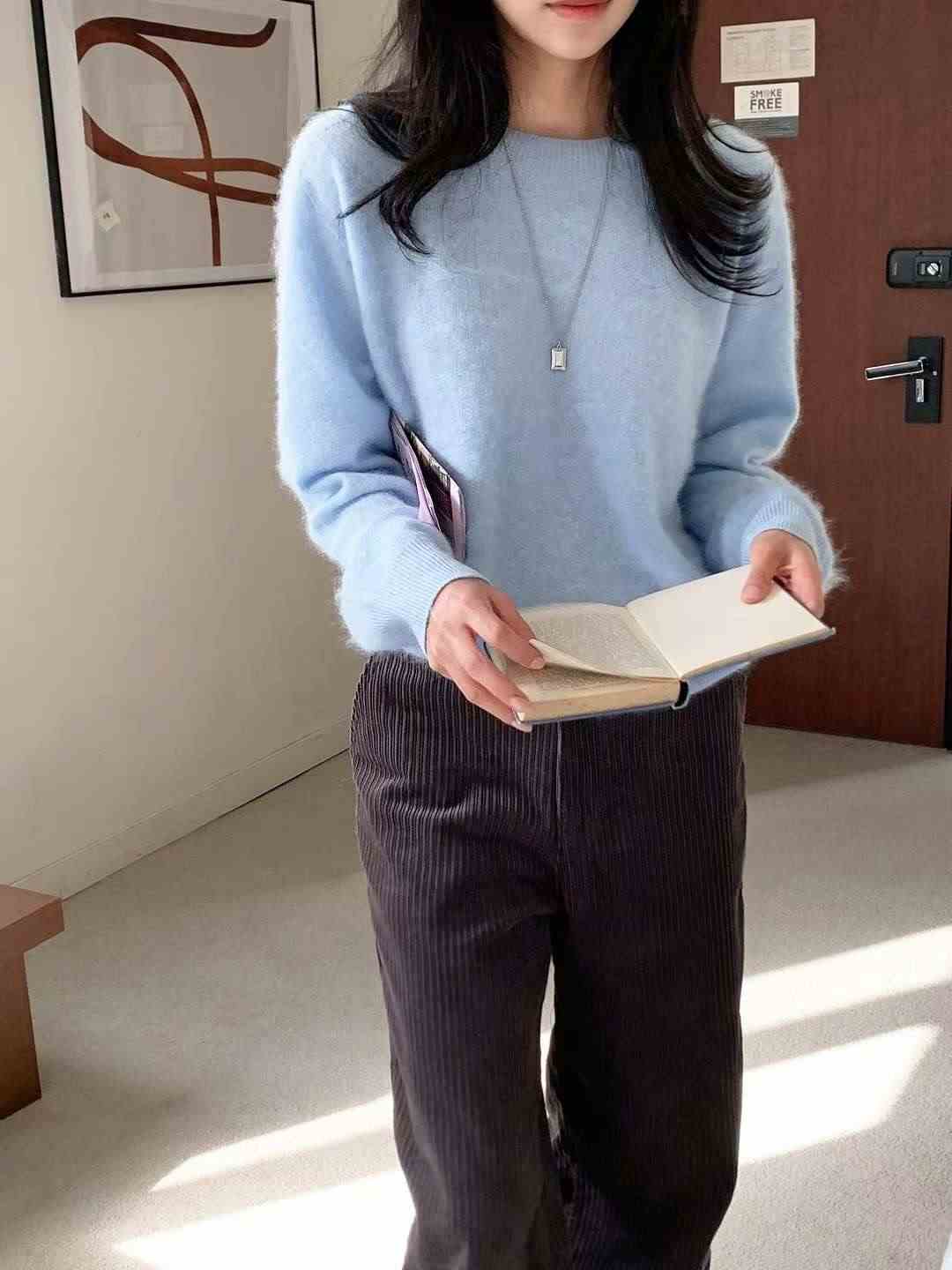 T.BLOSSOM東大門㊣直郵女士新品推薦25秋冬真品休閑針織衫T.BLOSSOM針織衫