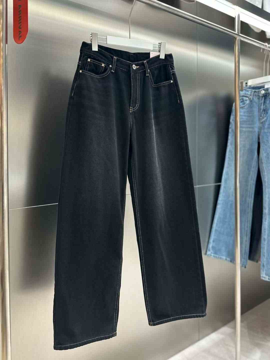 INDIGO-인디고-T韓國直郵㊣女士新品時尚25秋冬職業牛仔褲INDIGO牛仔褲