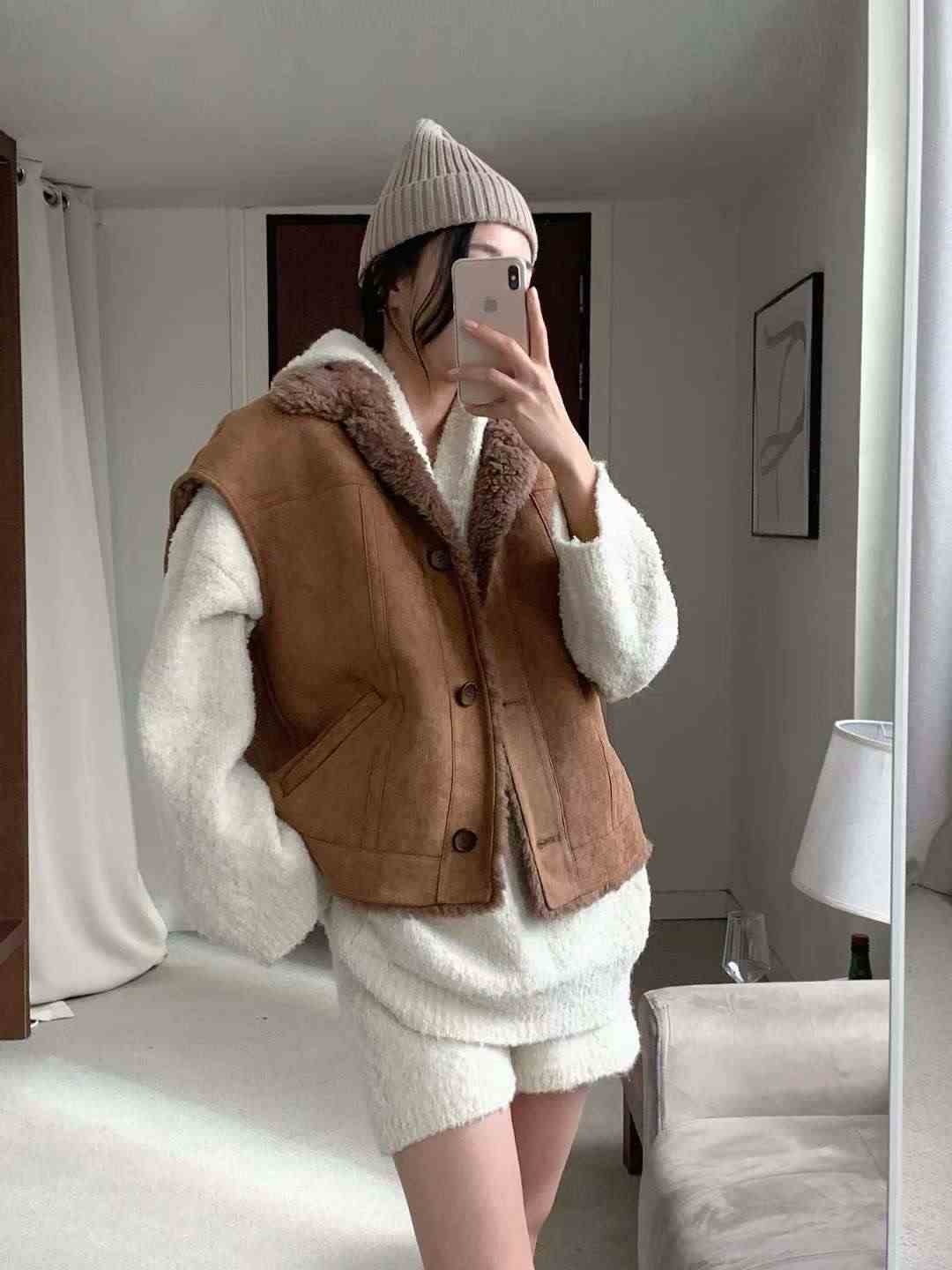 T.BLOSSOM東大門㊣實拍女士新款25秋冬真品休閑推薦熱賣馬甲T.BLOSSOM馬甲