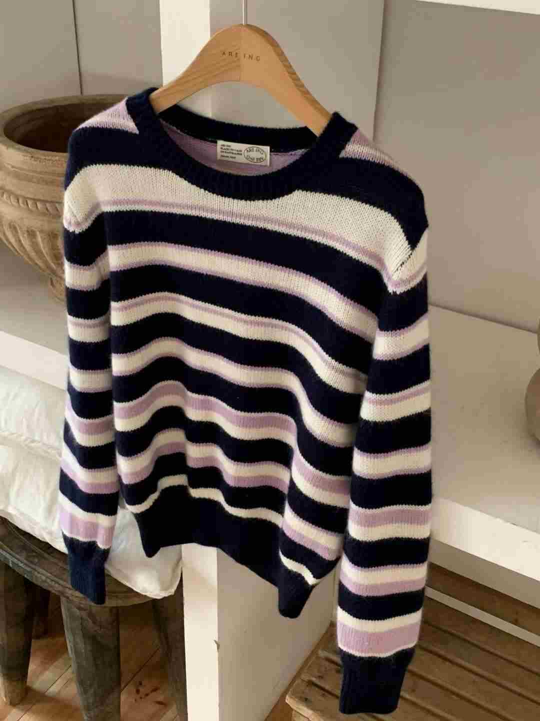 AREING韓國直郵㊣女士新款推薦真品人氣時尚熱賣25秋冬針織衫AREING針織衫