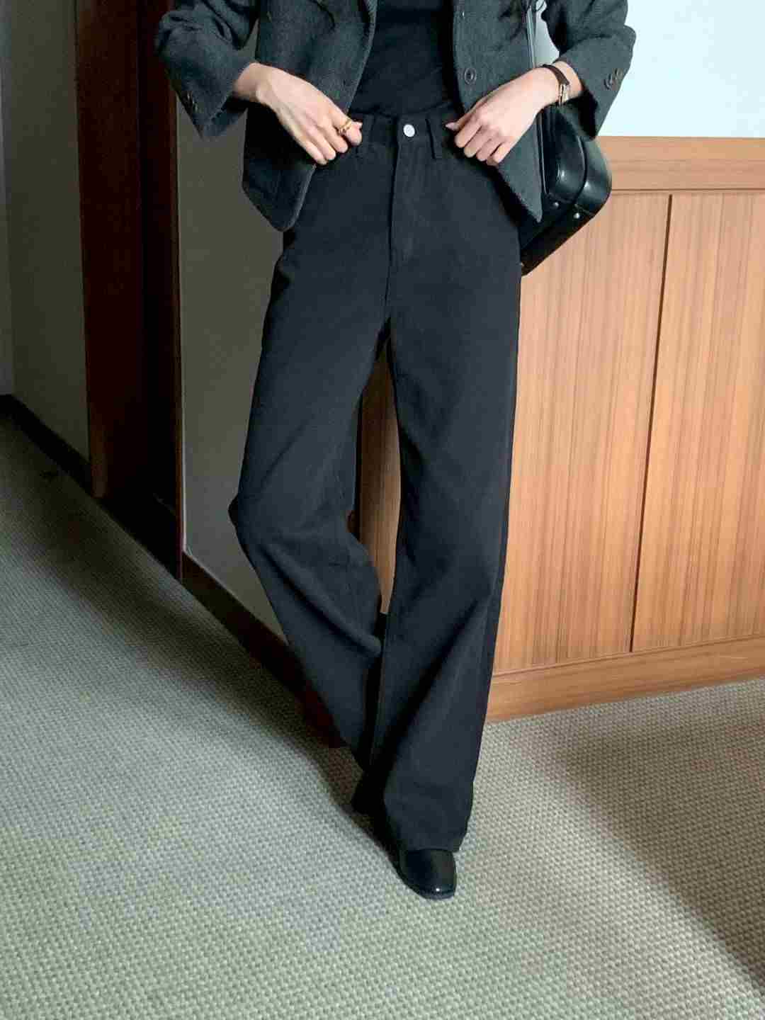 INDIGO-인디고-T韓國直郵㊣女裝新品人氣休閑熱賣牛仔褲拉絨INDIGO牛仔褲