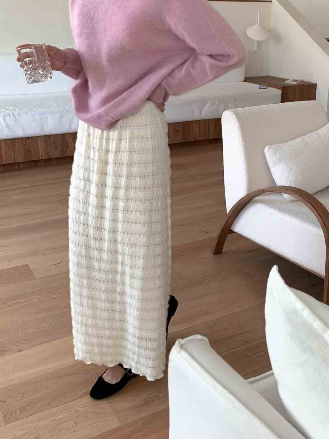 T.BLOSSOM東大門㊣直郵女裝新品人氣休閑職業25秋冬真品長裙T.BLOSSOM長裙