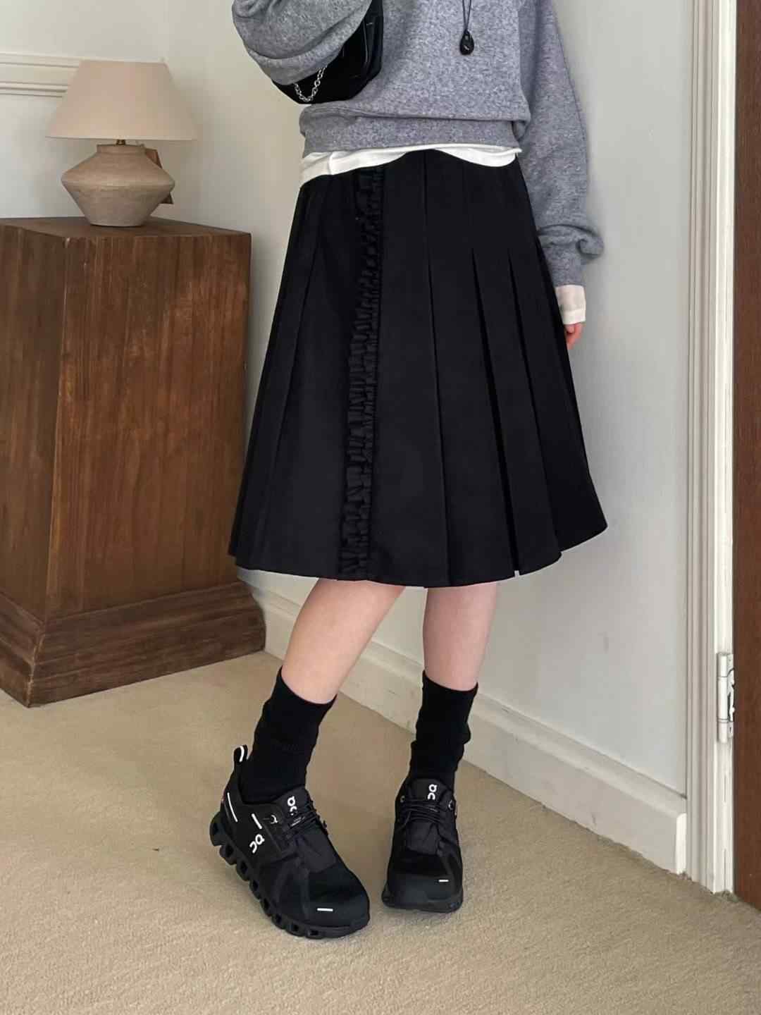 L.REWIND韓國代購㊣女裝新品人氣熱賣25秋冬真品半身裙中短裙L.REWIND半身裙/中短裙