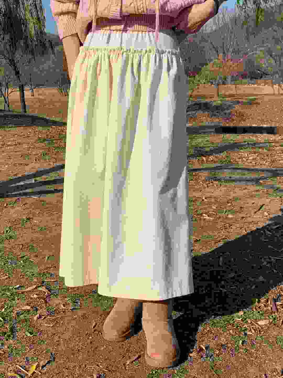 AREING韓國代購㊣女士新款真品休閑熱賣人氣時尚25秋冬長裙AREING長裙