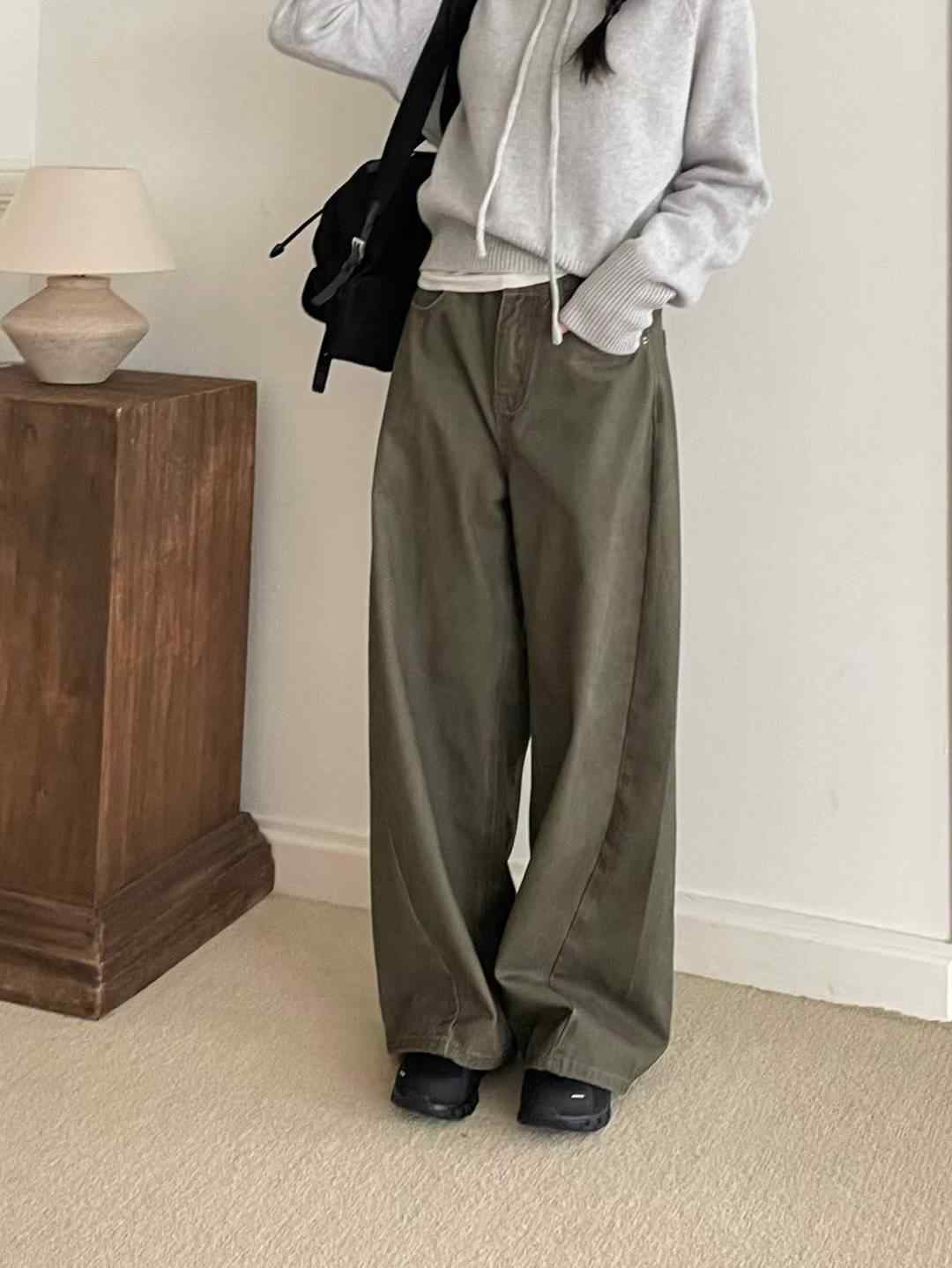 L.REWIND東大門㊣直郵女士新品人氣休閑推薦職業25秋冬牛仔褲L.REWIND牛仔褲