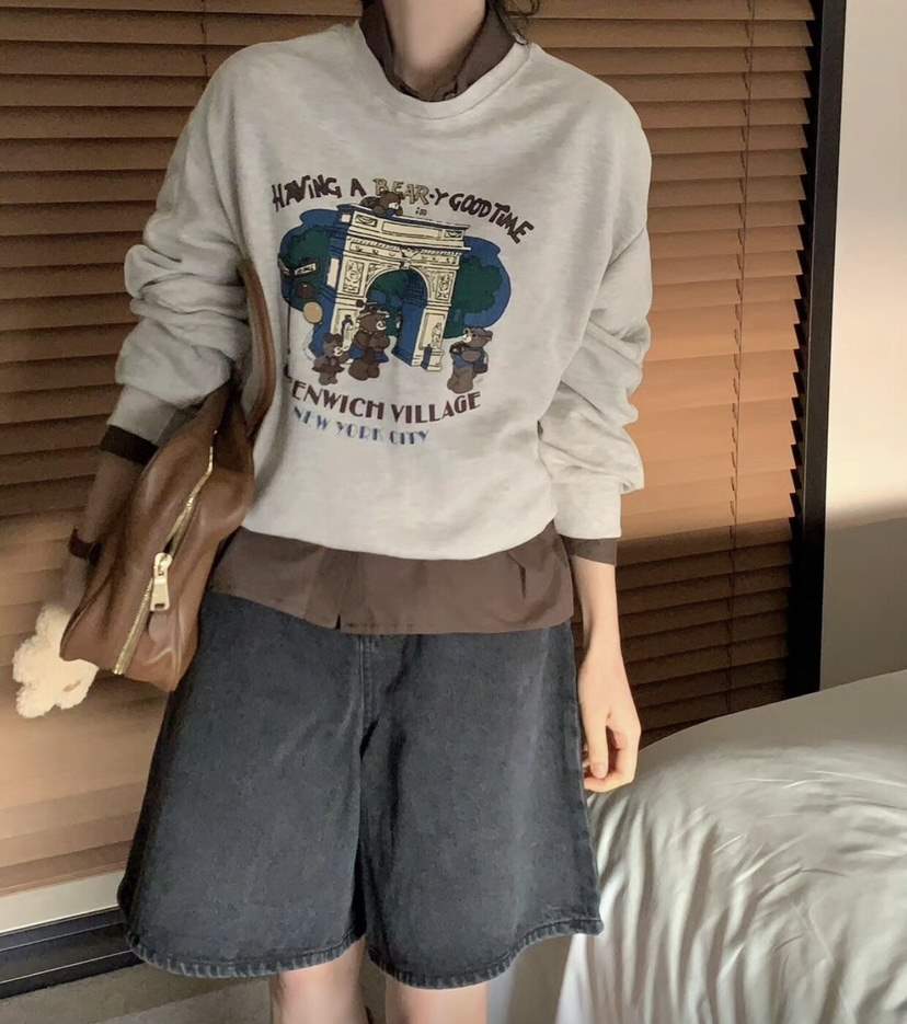 FORMSTUDIO韓國代購㊣女士新款職業推薦25秋冬人氣衛衣SaleFORMSTUDIO衛衣