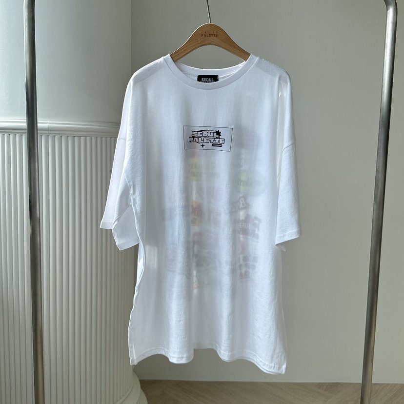 PALETTE-Q東大門㊣代購女士新款熱賣時尚推薦職業人氣真品T恤PALETTE-QT恤