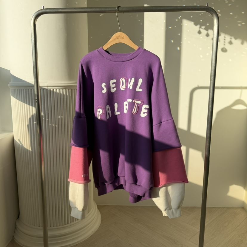 PALETTE-Q東大門㊣代購女士新款休閑真品熱賣人氣衛衣加絨PALETTE-Q衛衣
