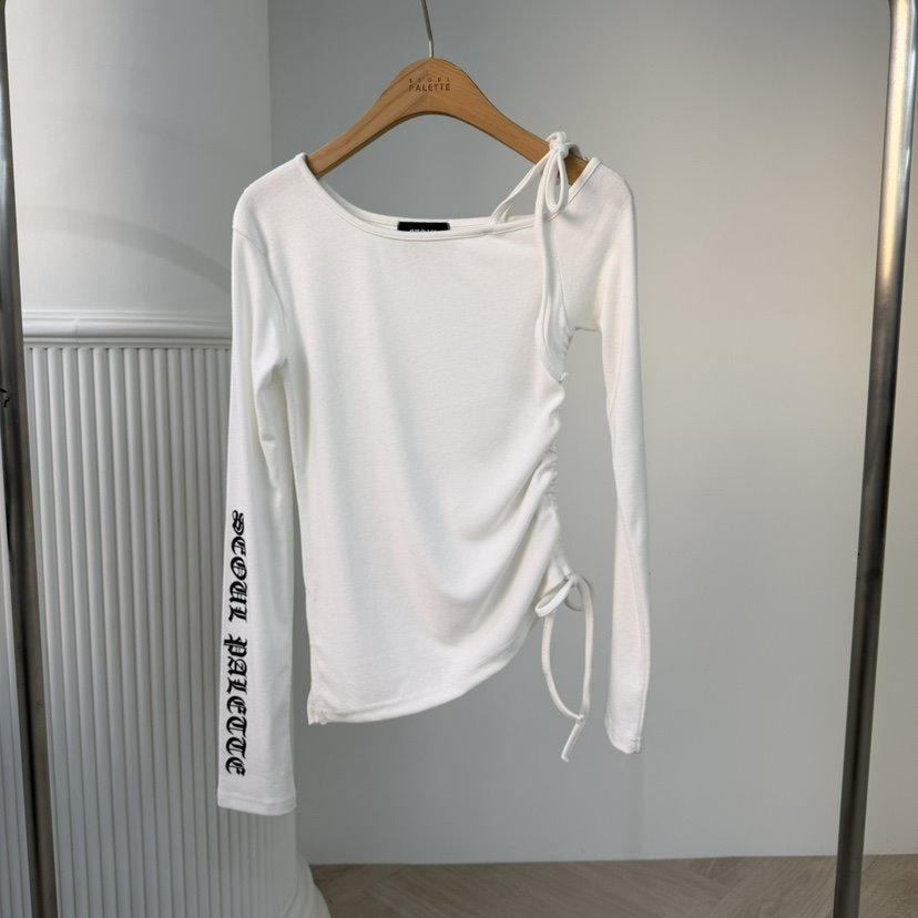 PALETTE-Q東大門㊣實拍女士新款真品推薦熱賣25秋冬長袖T恤PALETTE-Q長袖T恤
