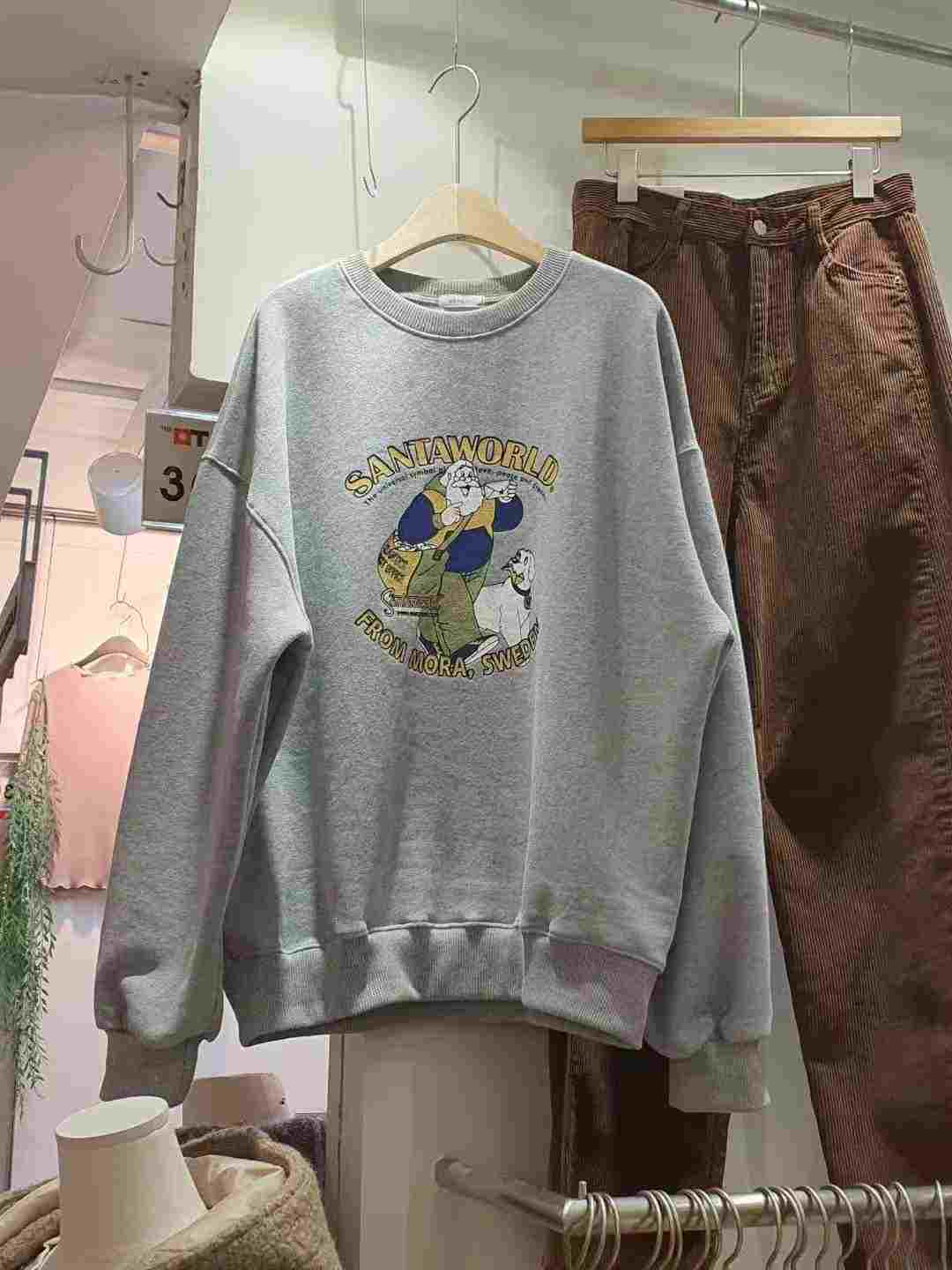 ONEMORETHING東大門㊣代購女士新款25秋冬真品人氣衛衣加絨ONEMORETHING衛衣