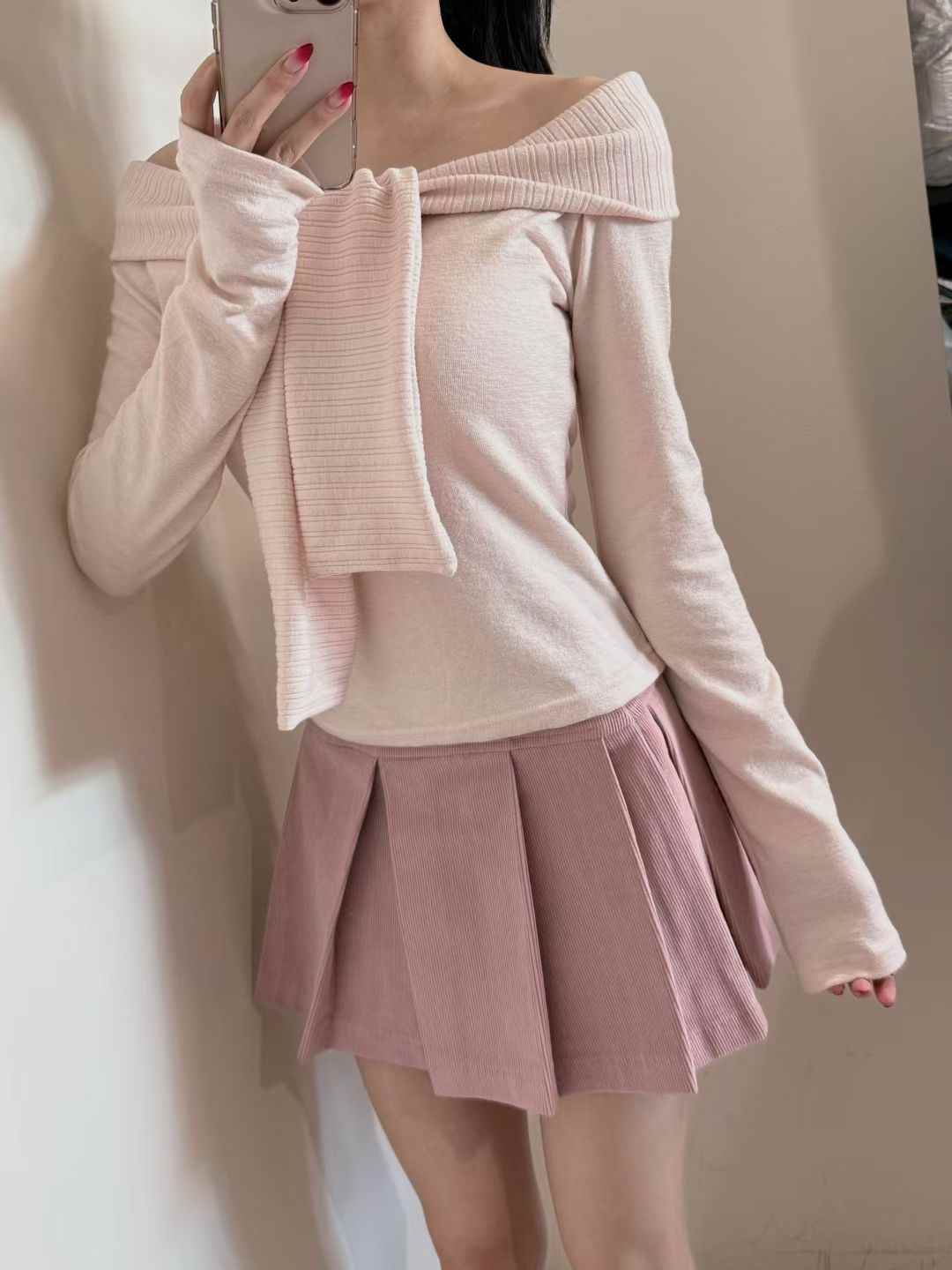 BOUND東大門㊣直郵女裝新品推薦真品時尚休閑25秋冬長袖T恤BOUND長袖T恤