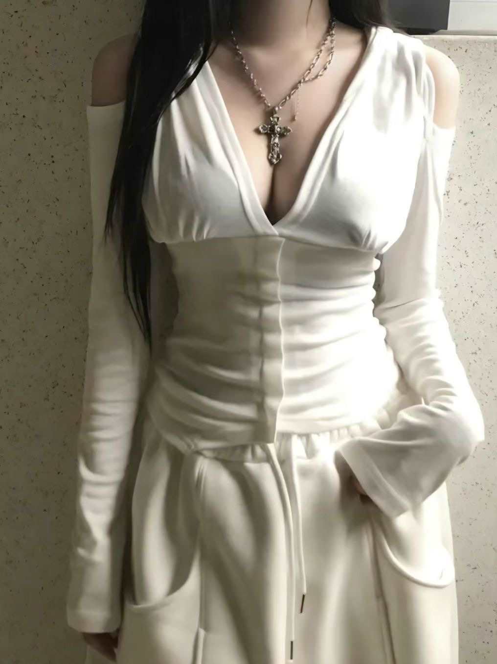 MEILLEUR韓國直郵㊣女裝新款職業25秋冬熱賣時尚真品長袖T恤MEILLEUR長袖T恤