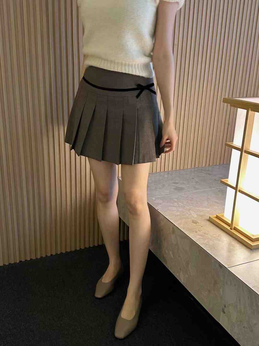 BOUND東大門㊣直郵女裝新款人氣時尚25秋冬熱賣推薦職業短裙BOUND短裙