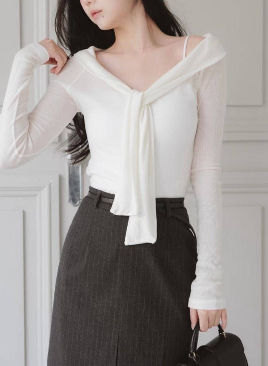 BOUND東大門㊣實拍女裝新品熱賣職業25秋冬人氣真品長袖T恤BOUND長袖T恤