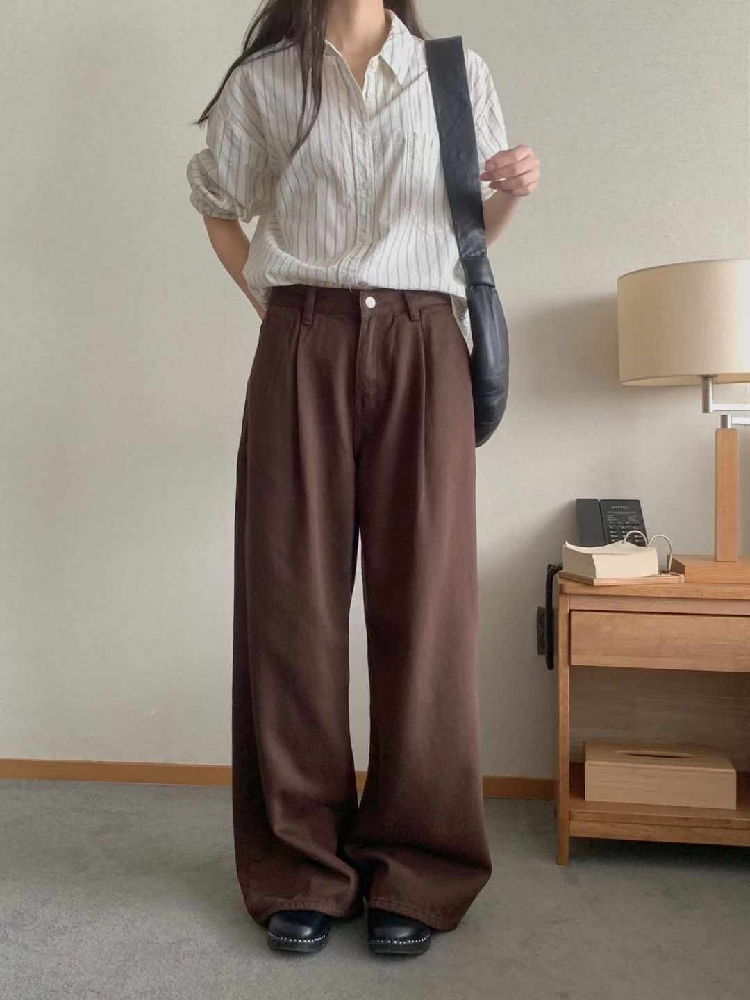 INDIGO-인디고-T東大門㊣實拍女裝新品休閑時尚職業牛仔褲INDIGO牛仔褲