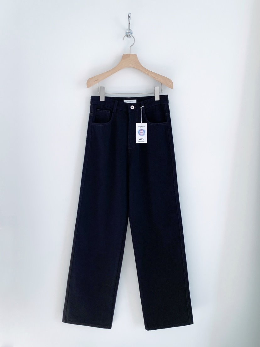 COURGETTE韓國直郵㊣女士新品人氣25秋冬推薦職業休閑牛仔褲COURGETTE牛仔褲