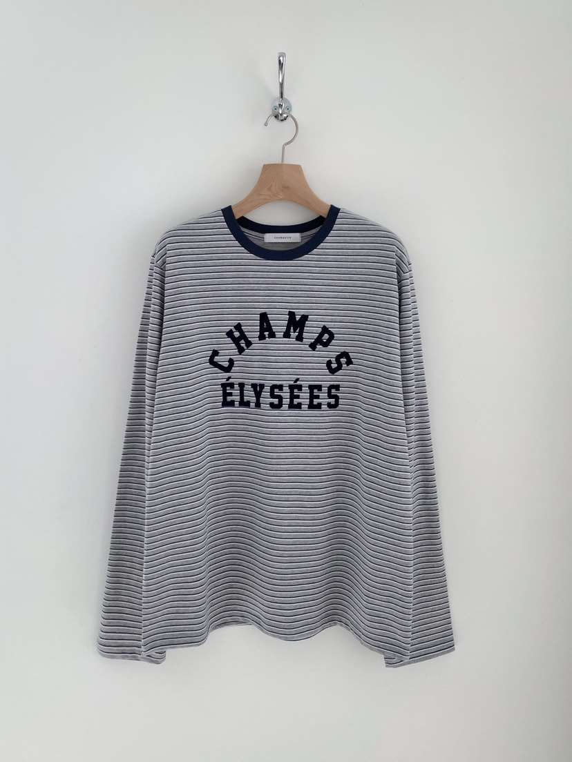 COURGETTE韓國直郵㊣女裝新品真品25秋冬推薦職業熱賣長袖T恤COURGETTE長袖T恤