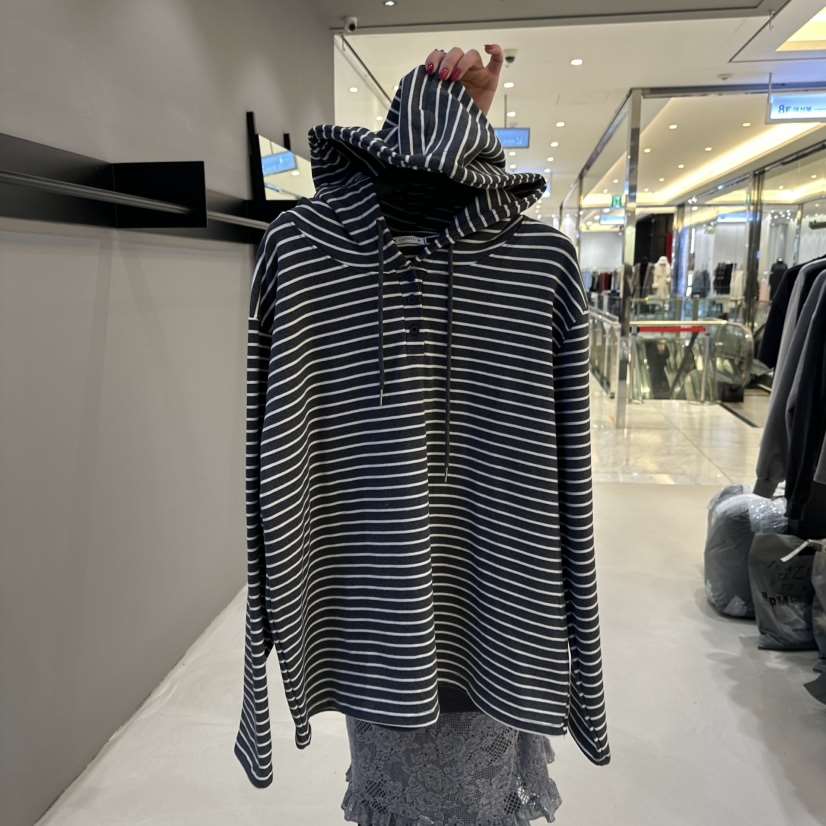 CREDITO東大門㊣實拍女裝新品休閑真品職業長袖T恤連帽衫春款CREDITO長袖T恤