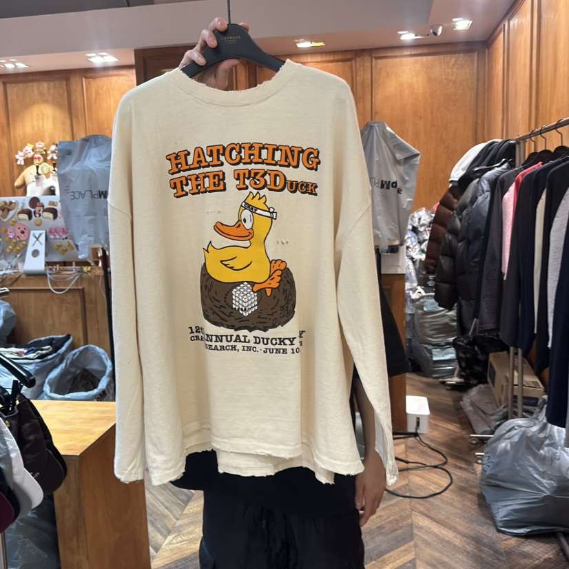 GARMENT-P韓國直郵㊣女裝新款人氣真品25秋冬職業長袖T恤春款GARMENT長袖T恤