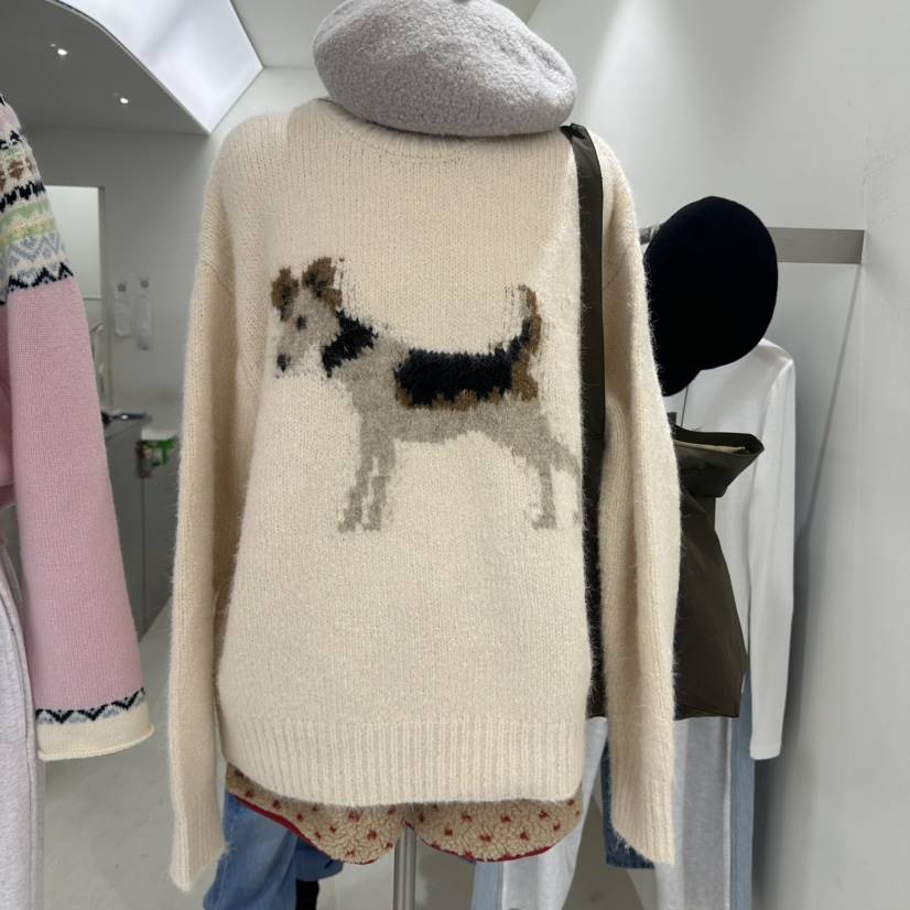 REPELLER韓國代購㊣女裝新品人氣職業推薦熱賣25秋冬毛衣春款REPELLER毛衣