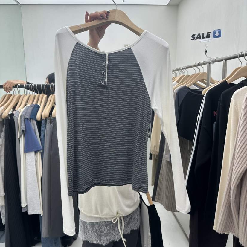 CHAV東大門㊣代購女士新品職業真品人氣時尚休閑長袖T恤春款CHAV長袖T恤