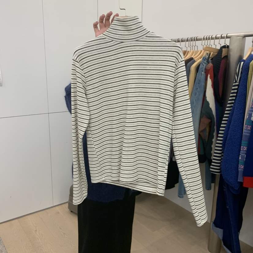 DOHWAJI韓國代購㊣女裝新品推薦真品25秋冬時尚休閑長袖T恤DOHWAJI長袖T恤