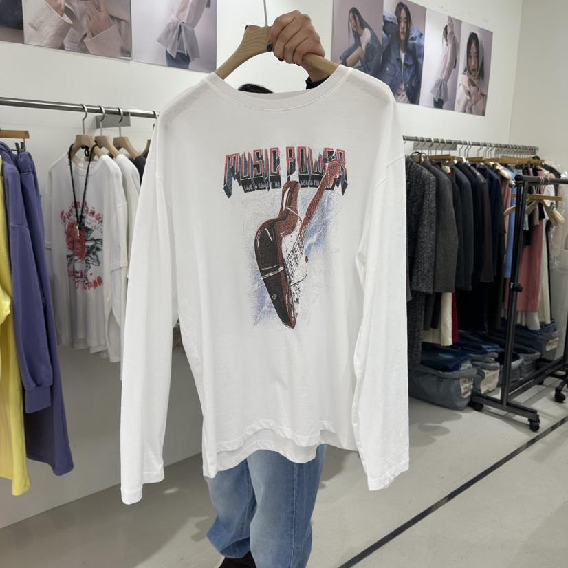 REPELLER東大門㊣實拍女裝新品推薦職業真品時尚長袖T恤春款REPELLER長袖T恤
