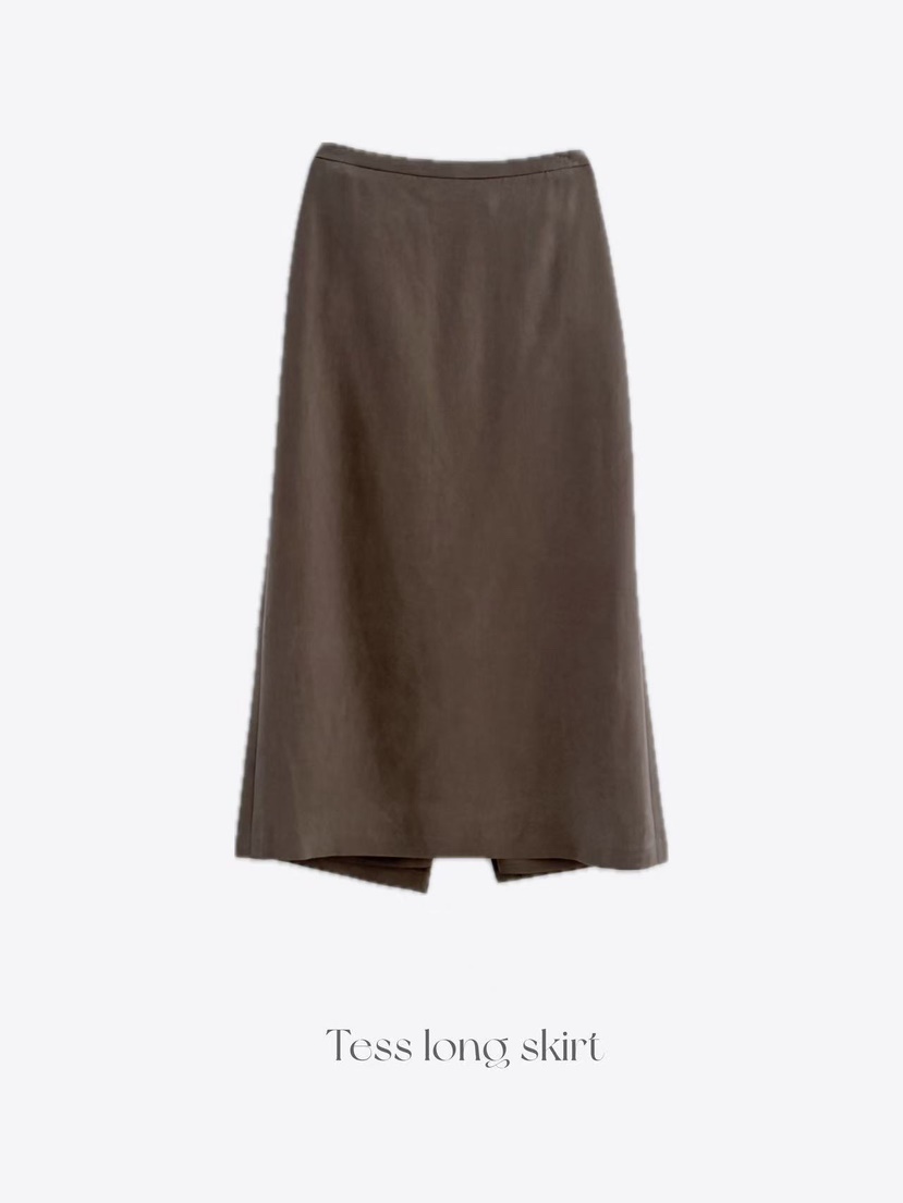 OLI SEOUL韓國代購㊣女裝新款熱賣25秋冬人氣職業推薦長裙OLI SEOUL長裙