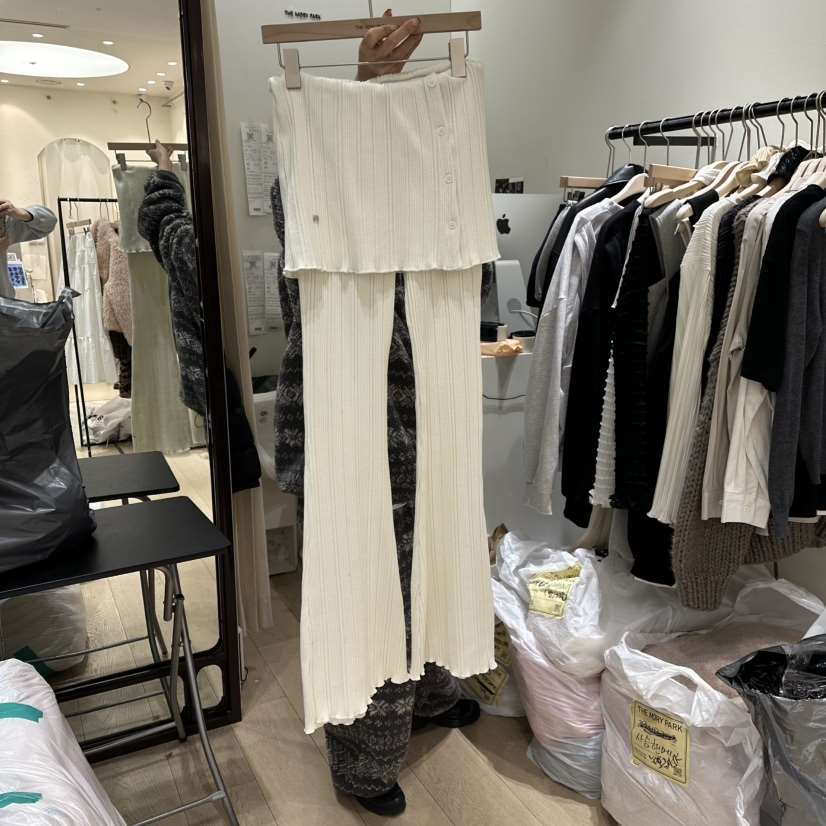 THEMORYPARK韓國代購㊣女士新品熱賣25秋冬時尚人氣裙褲春款THE MORY PARK裙褲