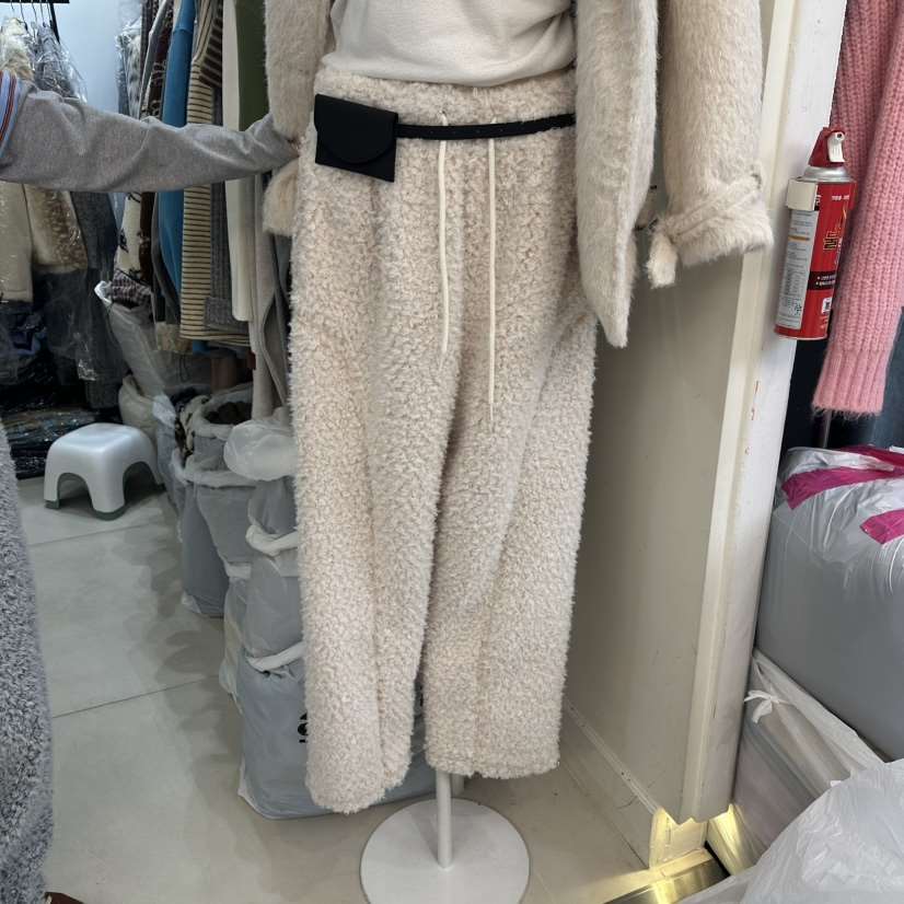 EGG IS東大門㊣代購女士新款時尚職業25秋冬休閑褲不含腰帶EGG IS休閑褲