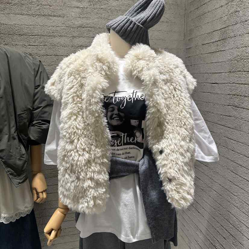 JUNI韓國直郵㊣女士新品推薦熱賣職業25秋冬時尚休閑人氣馬甲my juni馬甲