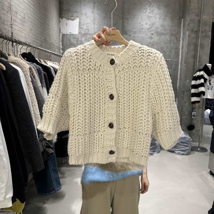 JUNI東大門㊣代購女裝新款人氣職業熱賣時尚推薦25秋冬針織衫my juni針織衫