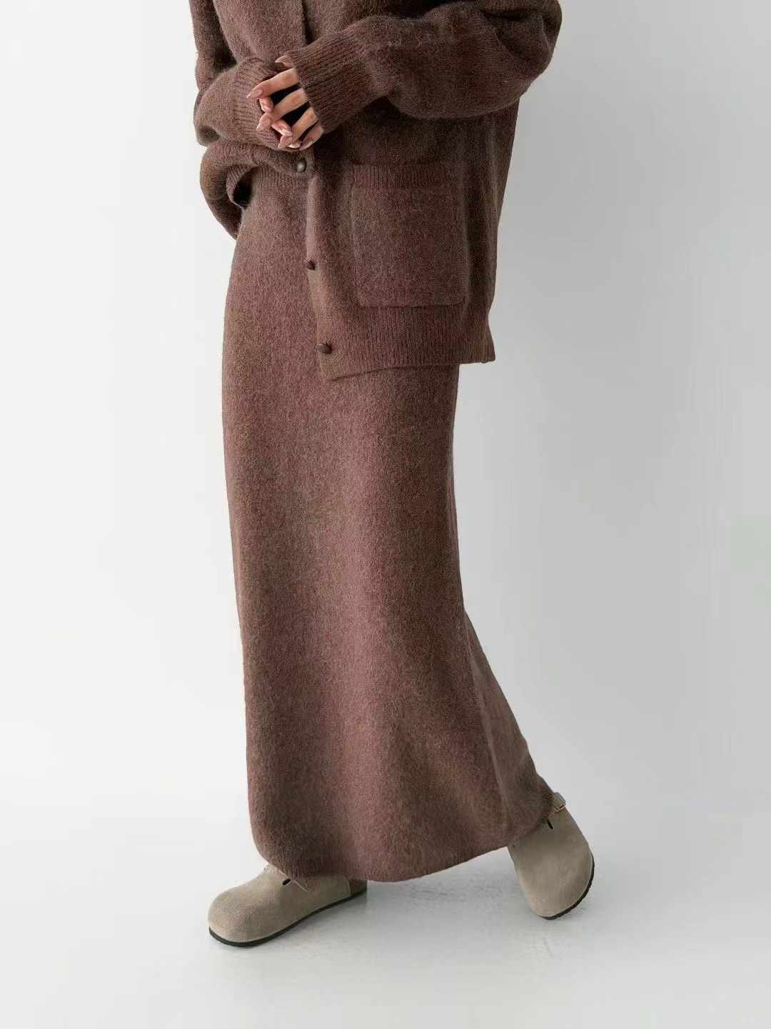 GANESHA韓國直郵㊣女裝新款人氣熱賣時尚26春夏休閑職業長裙GANESHA長裙