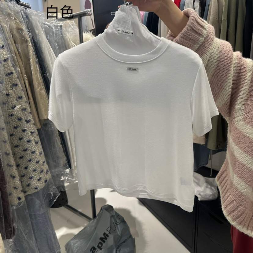 OLI SEOUL韓國直郵㊣女裝新品熱賣推薦時尚26春夏休閑人氣T恤OLI SEOULT恤