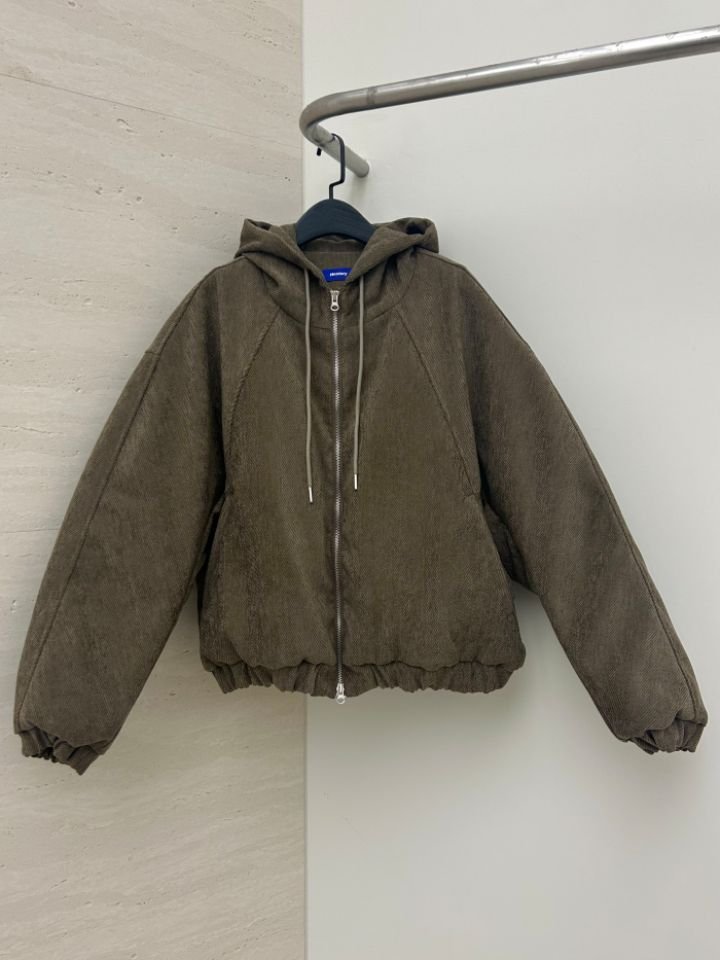 HESTORY韓國直郵㊣女裝新款人氣熱賣時尚短款棉服男女同款連帽HESTORY短款棉服