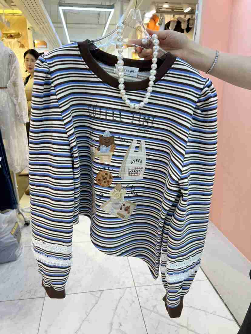 BLUE BANANA㊣東大門代購女裝新品休閑真品時尚26春夏衛衣BLUE BANANA衛衣