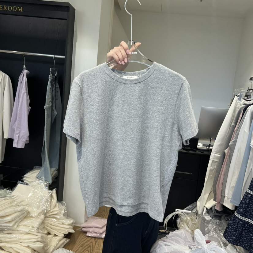 RIVEROOM韓國代購㊣女士新款時尚推薦人氣26春夏休閑T恤春款RIVEROOMT恤