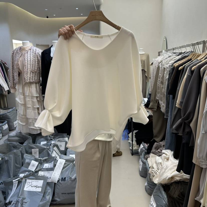 MATIERE東大門直郵㊣女裝新款休閑熱賣職業時尚真品T恤春款MATIERET恤
