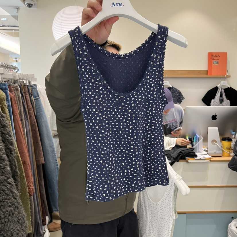 ARE韓國直郵㊣女裝新品職業26春夏推薦真品人氣吊帶背心春款ARE YOU/ARE吊帶/背心